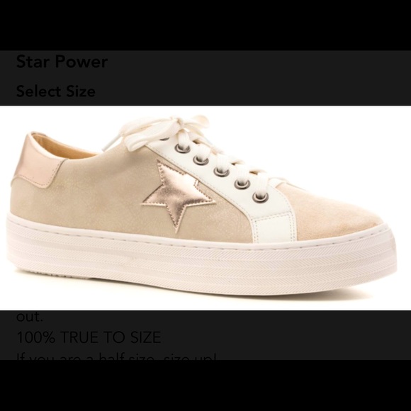 ✨NIB CUTE & SUPER ULTRA CUSHION CORKY STAR MICROSUEDE SNEAKERS! 10 - Picture 3 of 3